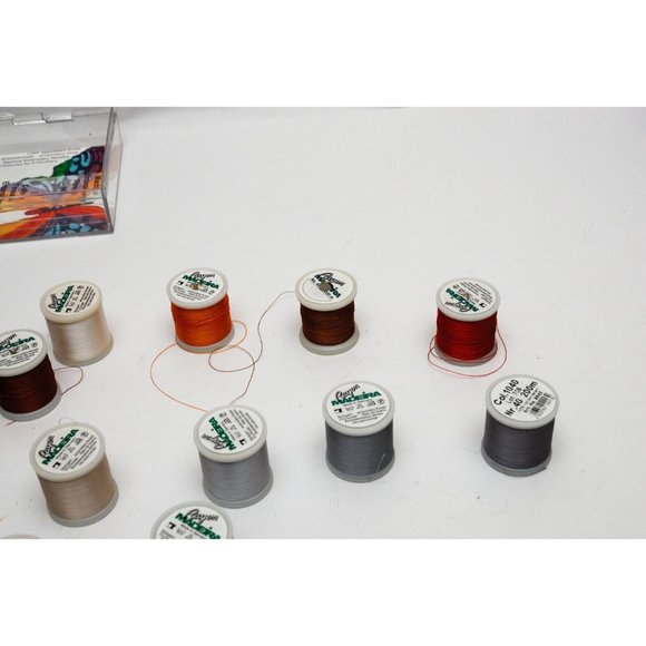 Madeira #40 Rayon Embroidery Thread 200m Each 18 Rolls Crafts Mixed Colors #1 - Picture 4 of 7